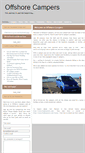 Mobile Screenshot of offshorecamperhire.co.uk